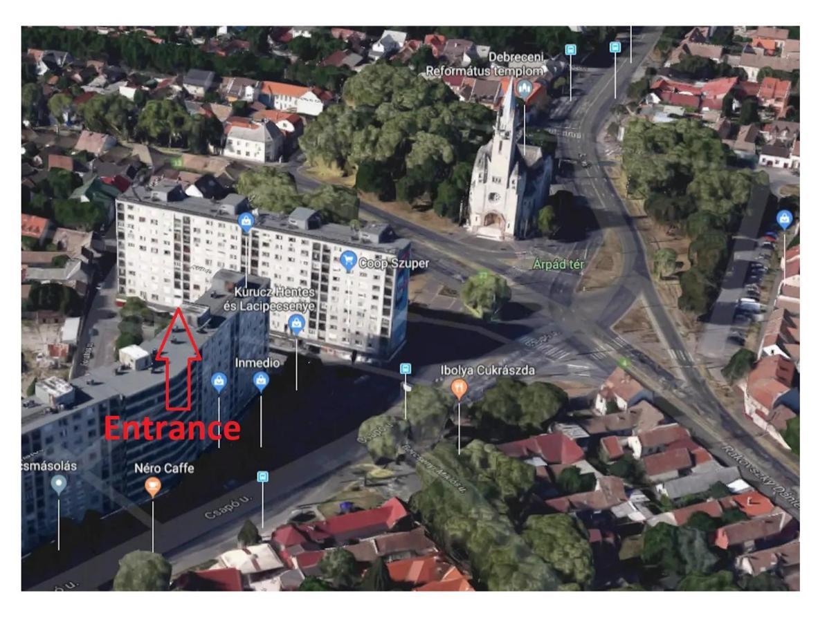 Legyél a vendégünk :) Apartamento Debrecen Exterior foto